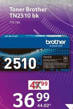 Toner Brother TN2510 bk