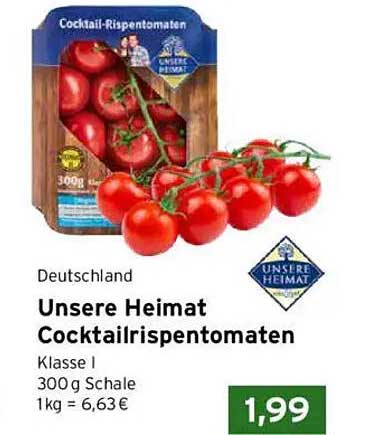 Unsere Heimat Cocktailrispentomaten