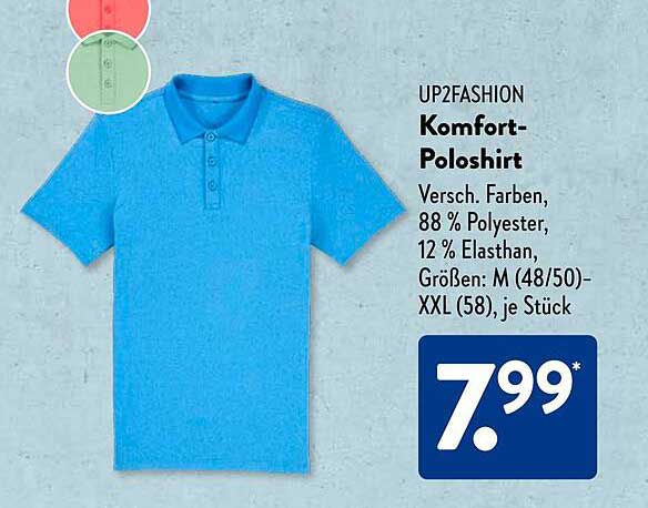 UP2FASHION Komfort-Poloshirt