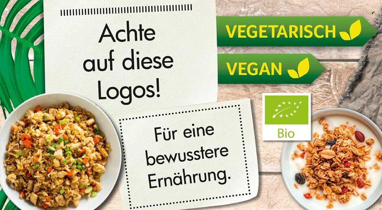 Vegetarische und vegane Bio-Mahlzeiten