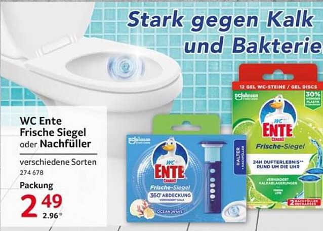 WC Ente Frische Siegel oder Nachfüller - verschiedene Sorten