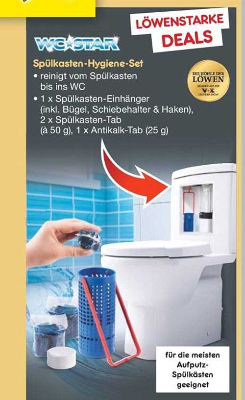 WC*STAR Spülkasten-Hygiene-Set