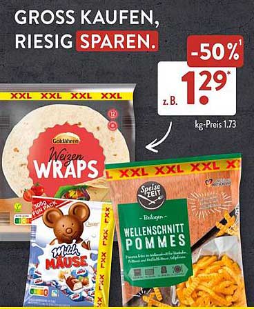 Weizen Wraps von Goldschnitten