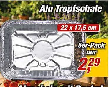 Alu Tropfschale