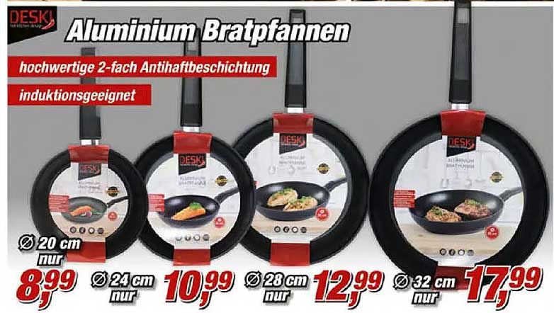 Aluminium Bratpfannen