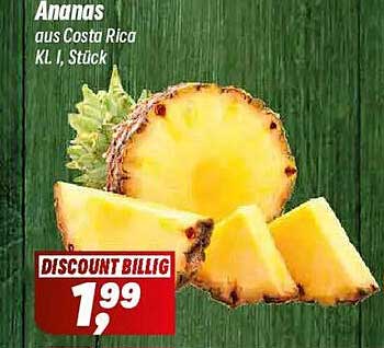 Ananas aus Costa Rica Kl. I, Stück