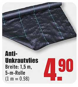 Anti-Unkrautvlies