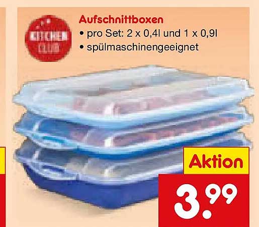 Aufschnittboxen