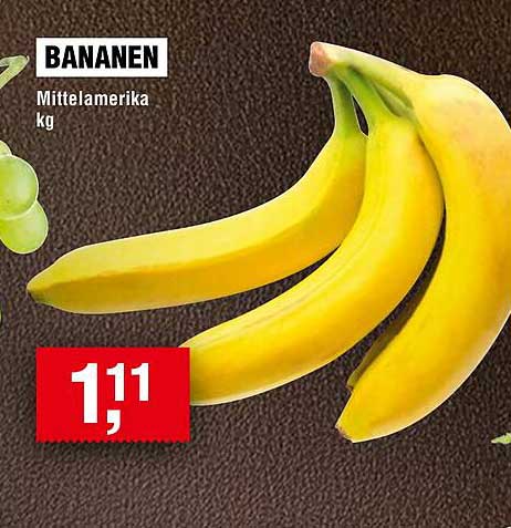 BANANEN Mittelamerika kg