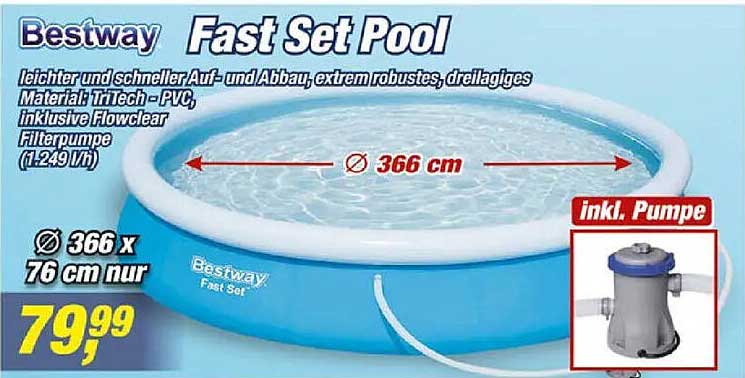 Bestway Fast Set Pool