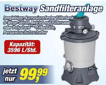 Bestway Sandfilteranlage
