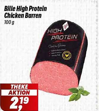 Bille High Protein Chicken Barren 100 g