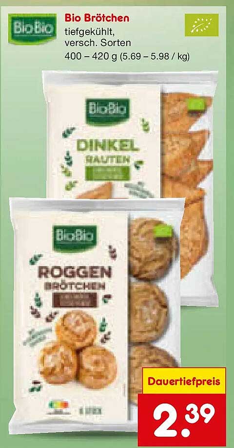 Bio Brötchen
