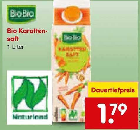 Bio Karottensaft 1 Liter