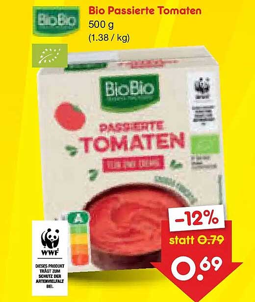 Bio Passierte Tomaten 500 g