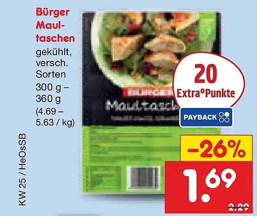 Bürger Maultaschen