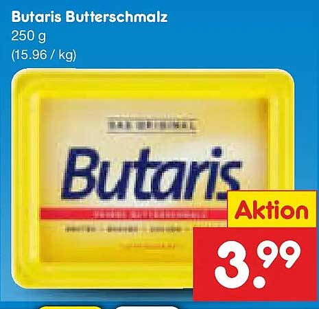 Butaris Butterschmalz 250 g