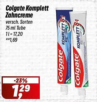Colgate Komplett Zahncreme