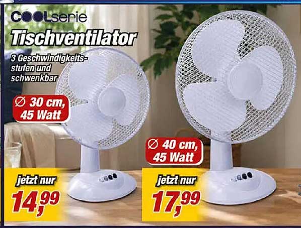 COOLserie Tischventilator