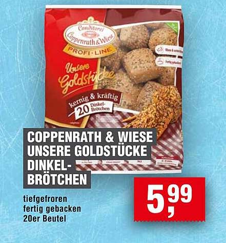 COPPENRATH & WIESE UNSERE GOLDSTÜCKE DINKEL-BRÖTCHEN
