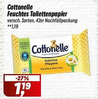 Cottonelle Feuchtes Toilettenpapier