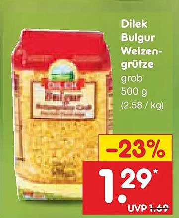 Dilek Bulgur Weizengrütze grob 500 g