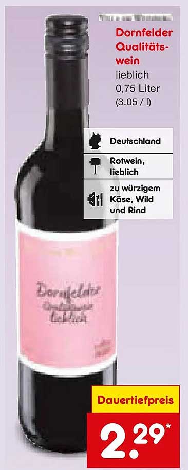 Dorfelder Qualitätswein lieblich