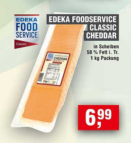 EDEKA FOODSERVICE CLASSIC CHEDDAR