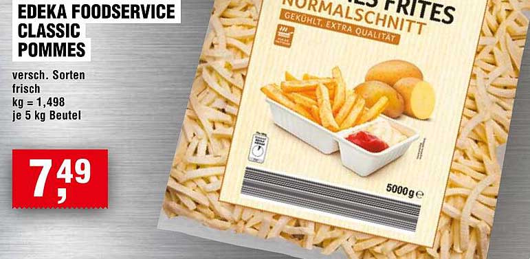 EDEKA FOODSERVICE CLASSIC POMMES