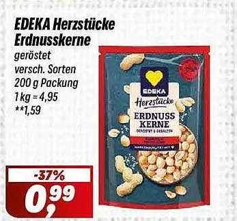 EDEKA Herzstücke Erdnusskerne