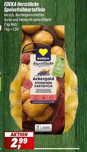 EDEKA Herzstücke Speisefrühkartoffeln