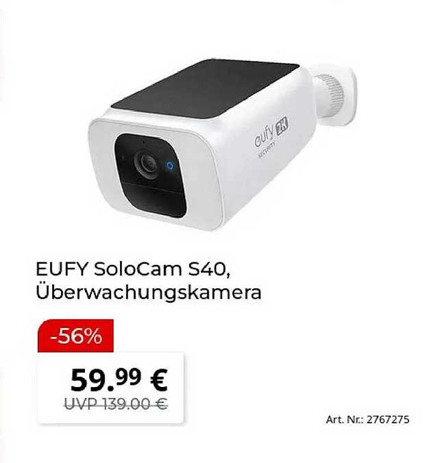 EUFY SoloCam S40, Überwachungskamera