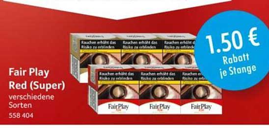 Fair Play Red (Super) verschiedene Sorten 558 404