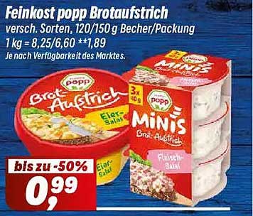 Feinkost popp Brotaufstrich