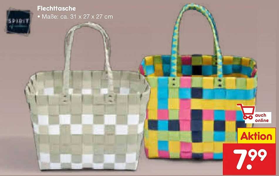 Flechtasche
