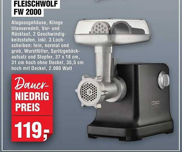 FLEISCHWOLF FW 2000