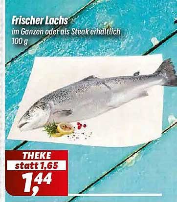 Frischer Lachs