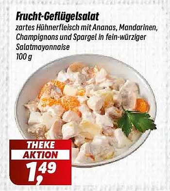 Frucht-Geflügelsalat