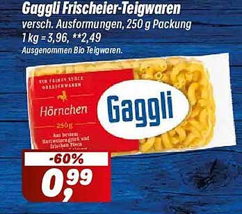 Gaggli Frischeier-Teigwaren