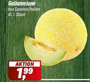 Galiamelone aus Spanien/Italien, Kl. I, Stück