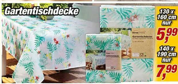 Gartentischdecke