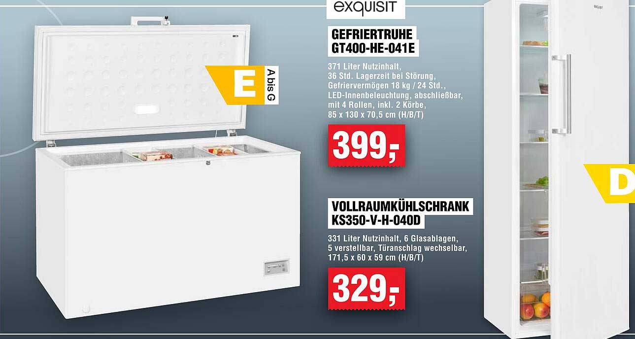 GEFRIERTRUHE GT400-HE-041E