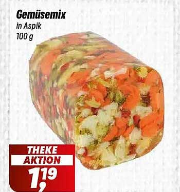Gemüsemix in Aspik 100 g