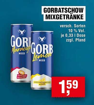 GORBATSCHOW MIXGETRÄNKE