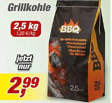 Grillkohle