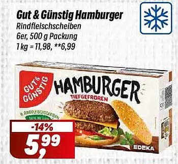 Gut & Günstig Hamburger