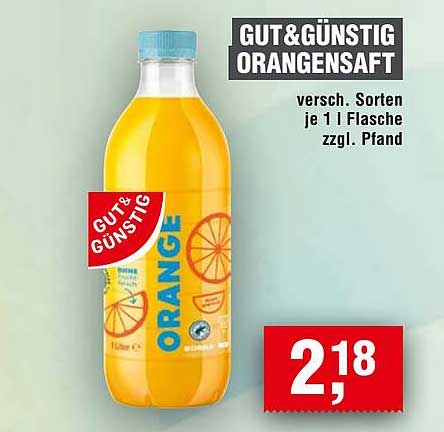 GUT&GÜNSTIG ORANGENSAFT