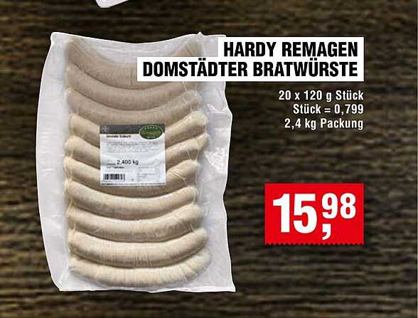 HARDY REMAGEN DOMSTÄDTER BRATWÜRSTE