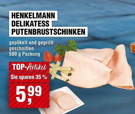 HENKELMANN DELIKATESS PUTENBRUSTSCHINKEN