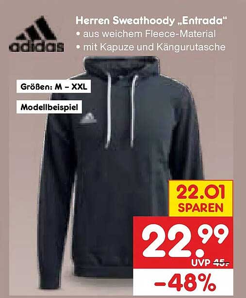Herren Sweathoody „Entrada“
